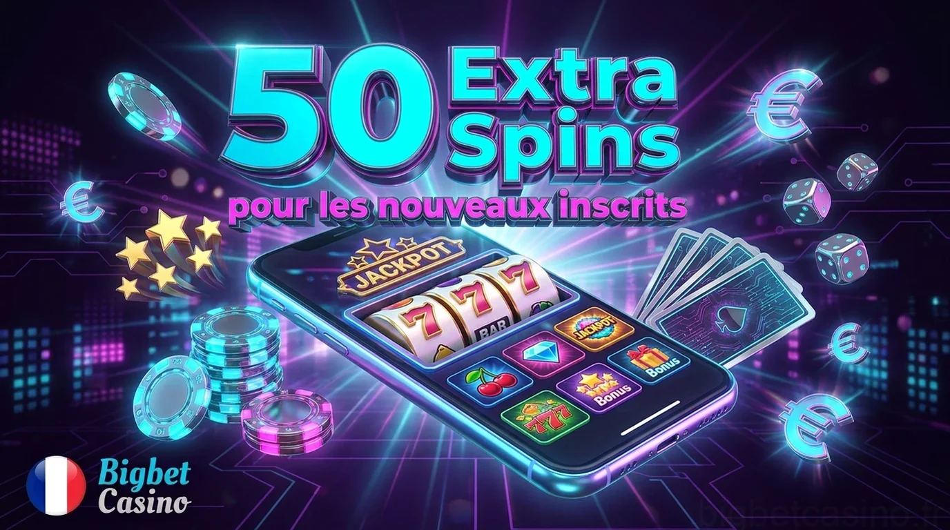 50 Extra Spinspour les nouveaux inscrits